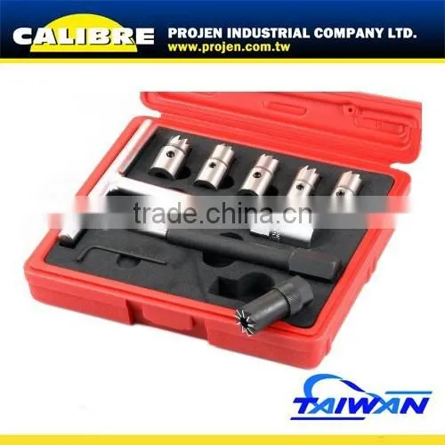 CALIBRE Auto Repair 8pc Diesel Injector Seat Cutter Set