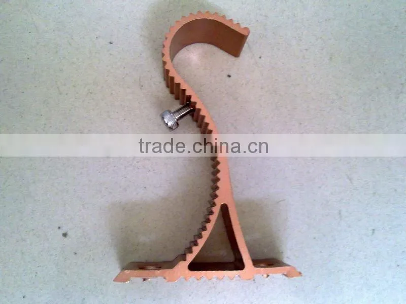 Heavy duty hanging brackets, curtain rod wall brackets