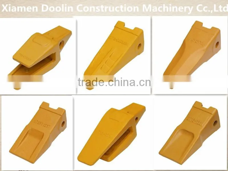 Casting processing sharp teeth bucket 1U3552RC for excavator spare parts-bucket teeth E345 E350