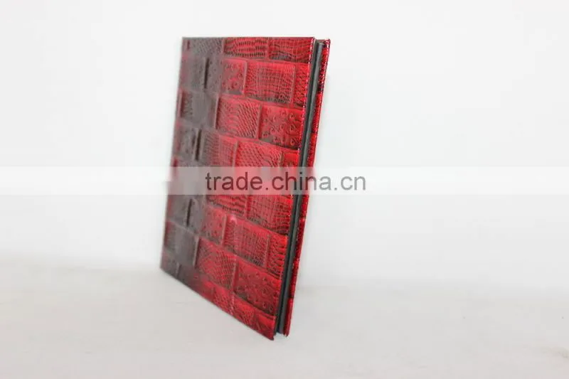Luxurious cardboard leather Cosmetic Box/Makeup Brush Box