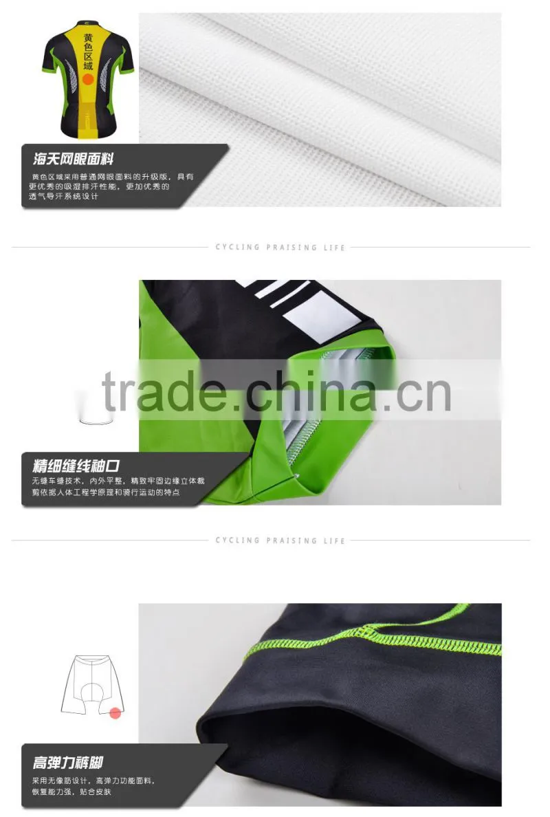 2015 Fashionable BIB short Bike jerseys Cycling Jersey set