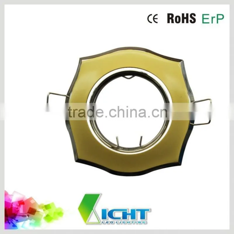 Zinc ally die casting recessed downlight ceiling light trims MR16 ceiling trim
