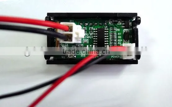 Digital voltage/ampere meter DC0-10A