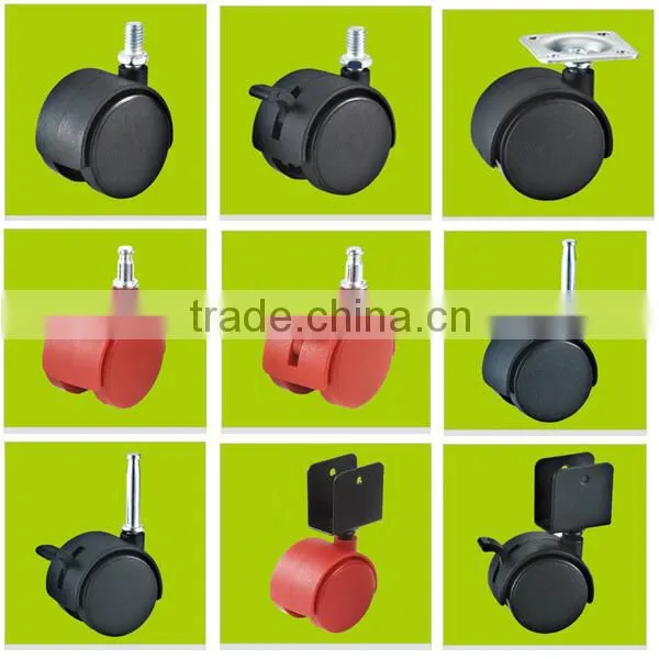 Zinc Alloy Screw Caster Furniture Wheel