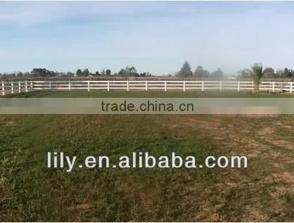 PVC ranch fence