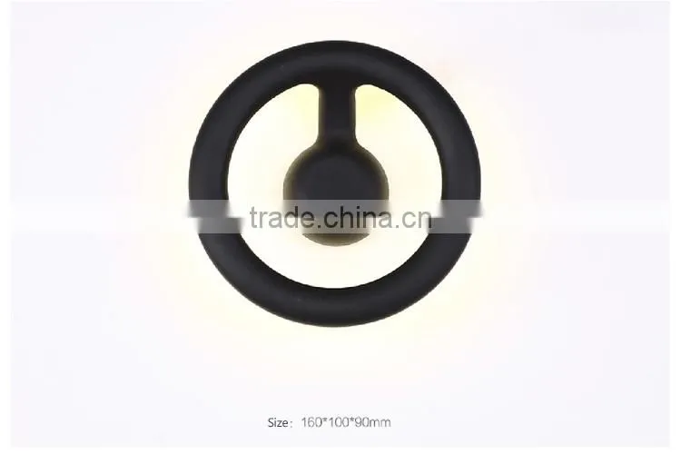 2015 New Arrival SMD5730 Round Wall Light 240V Acrylic Wall Lamps
