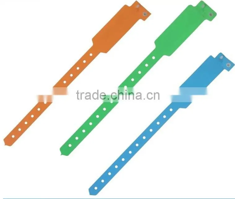 Hot Selling Eco-Friendly Vinyl Event Wristbands