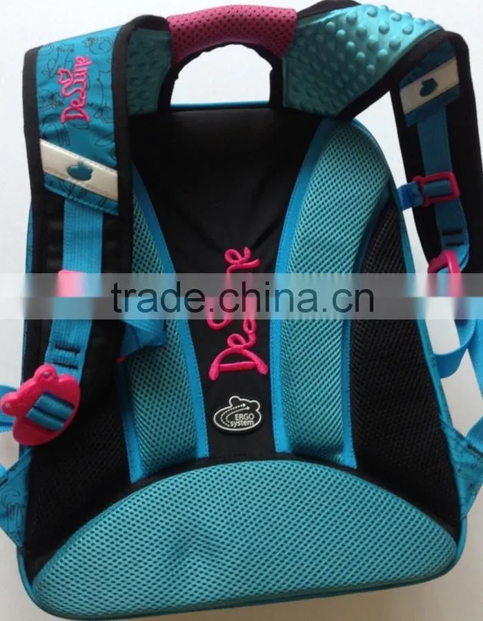 Cat print european school backpack girls school bags for kids