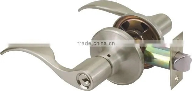 North American style zinc alloy bathroom door lock