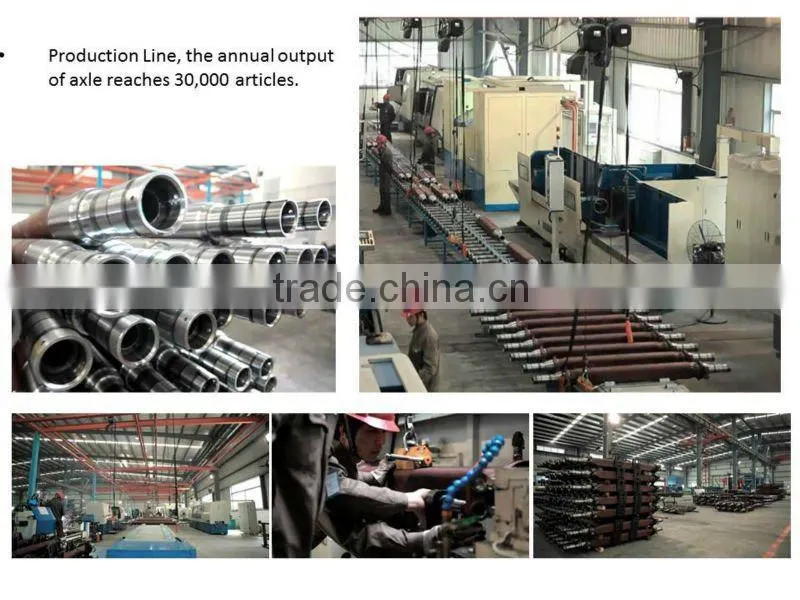 Bpw type 24 Ton Drum Bogie