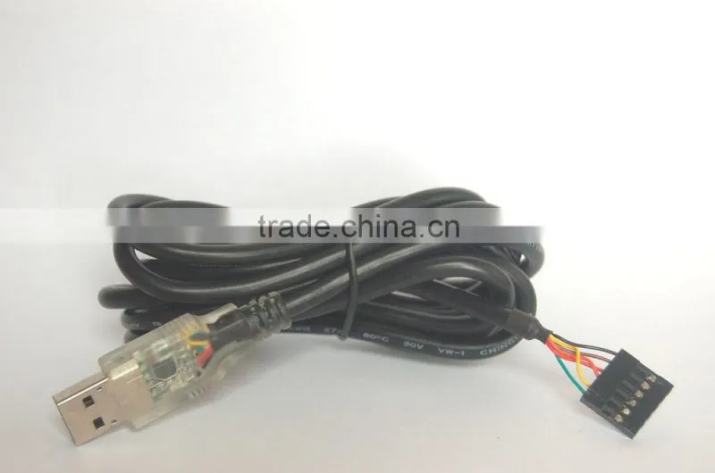 FTDI (Genuine) chipset +3.3V Black USB to TTL Serial Cable