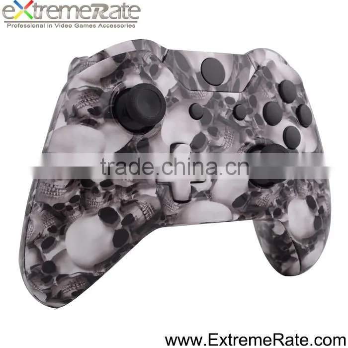 White skull full housing shell cover for Xbox One case