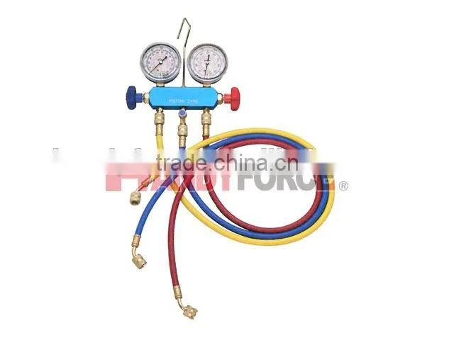 Piston Type Testing Manifold Gauge, Air Condition Service Tools of Auto Repair Tools