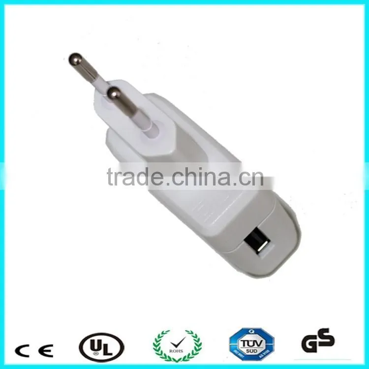 5V Mobile Phone USB Charger Adapter TUV CE Approved