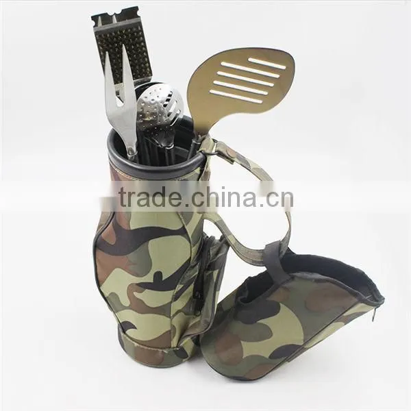 Durable stainless steel bbq tools set