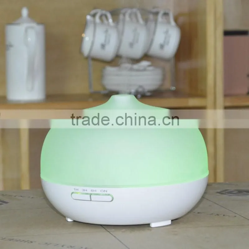 7 color romantic lamp wood grain aromatherapy diffusers aroma