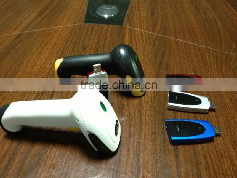 2.4G Bluetooth Wifi Anti-Lost Memory Storage Laser Barcode Scanner Wireless laser barcode scanner