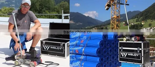 US Stock-AC220V 40mm Plastic Powerful Hot Air Roofer Welder Machine Special for Thicker Tarpaulins Banners and Roofing+1 Hot Air