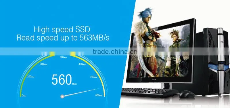 1.8 inch SSD SATAIII interface,32GB~512GB capacity high speed hard drive R/W 562MB/s 456MB/s MLC 1.8'' solid state drive