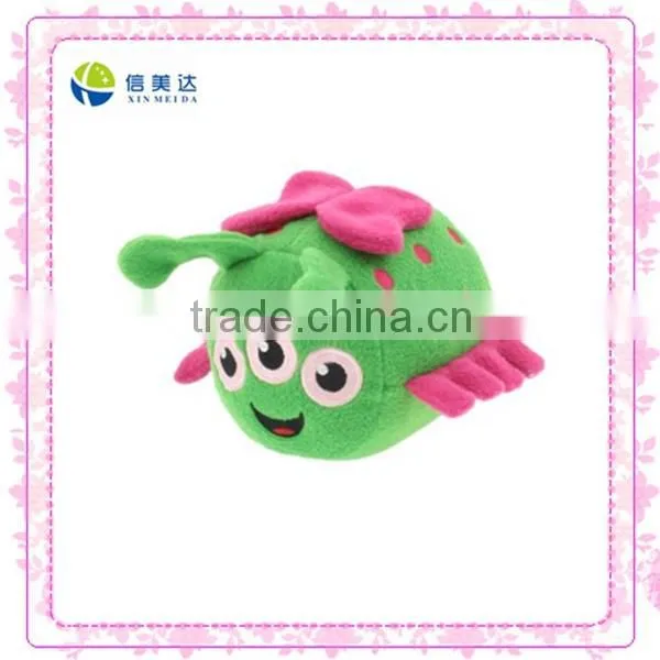 Green beautiful stuffed insent toy