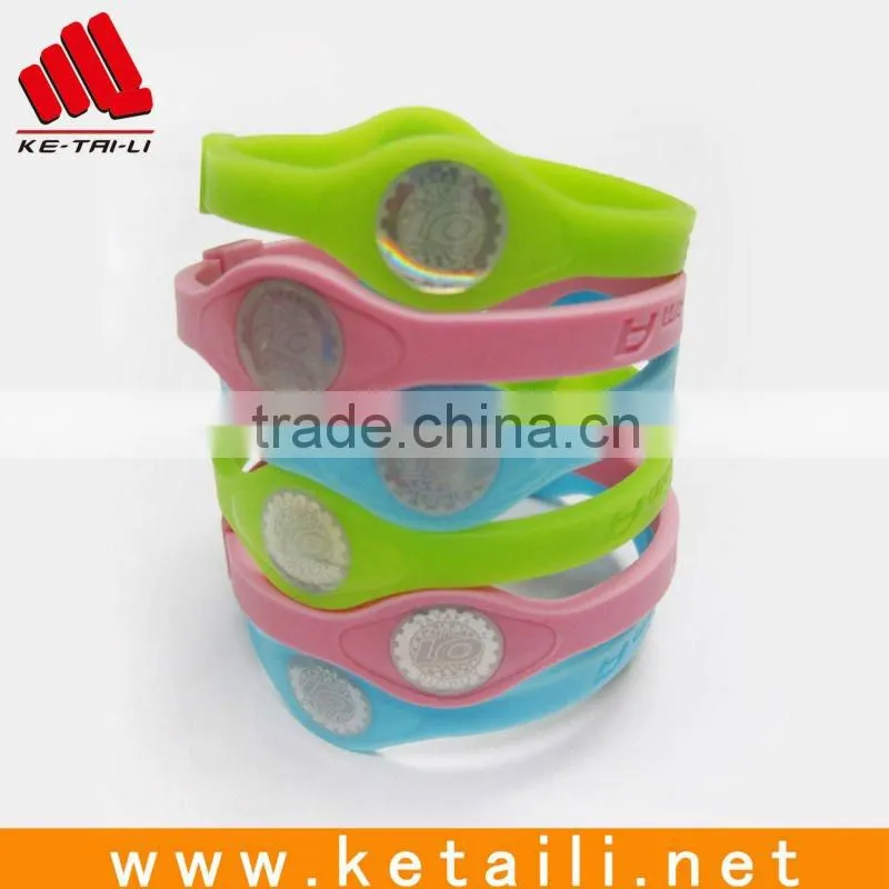 colorful sport silicone wristband for Christmas gift , we are manufacture