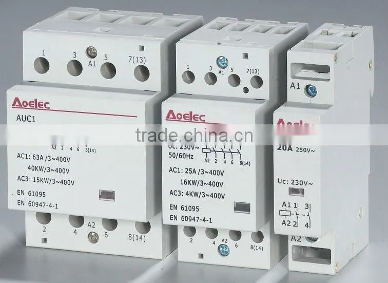 AUC1 4P 25A with semko certificate Electrical Contactor types