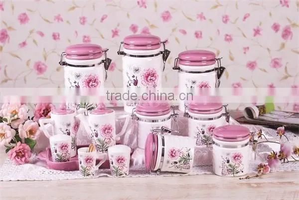 DFC Kitchenware Type 13 PCs Ceramic Condiment Set