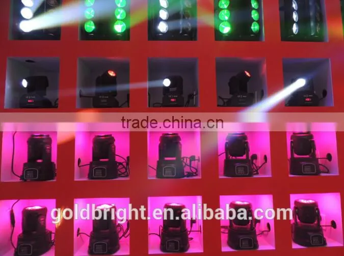 Mini moving head 10w LED spotlight Small machine to make money