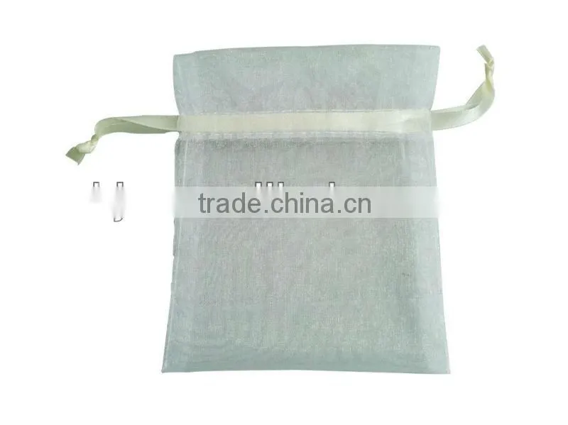 Cheap promotional gift organza jewelry bag