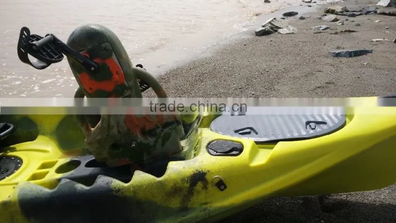 Single pedal drive kayak plastic kayak very hot!!!