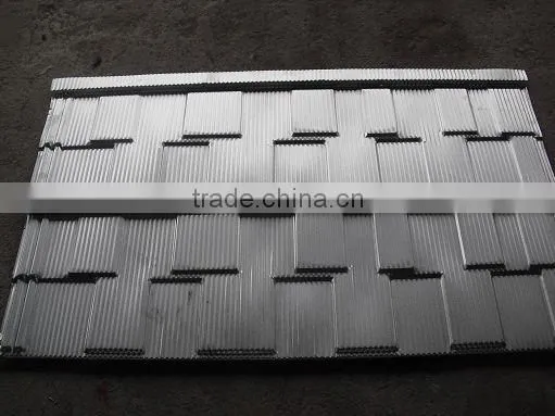 Stone coated roof tile mould