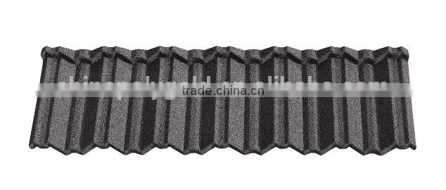 Bent Tiles Type and Al-Zn steel (Galvanized sheets) Material Aluzinc roof/stone coated roof tile for africa market