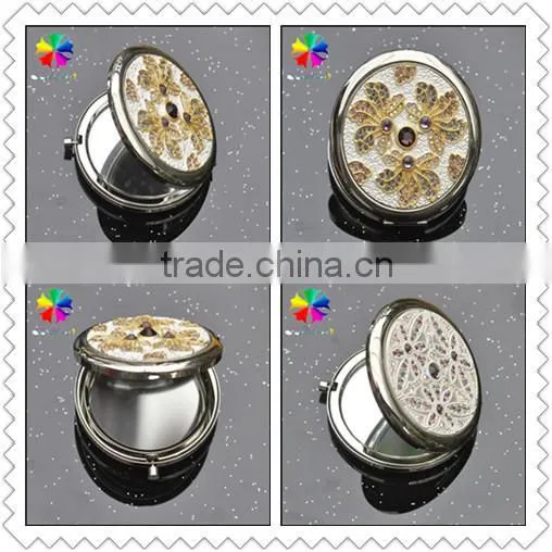 metal make up mirror, tinplate mirror, fashion light makeup mirror