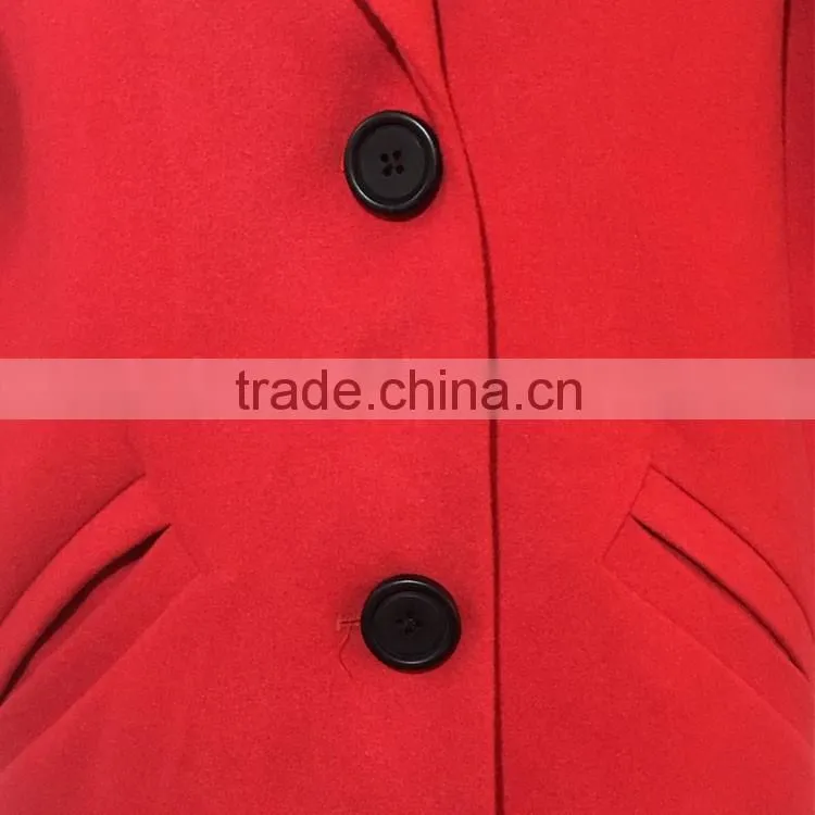 2016 AW garment customized woman ladies fashion two buckle