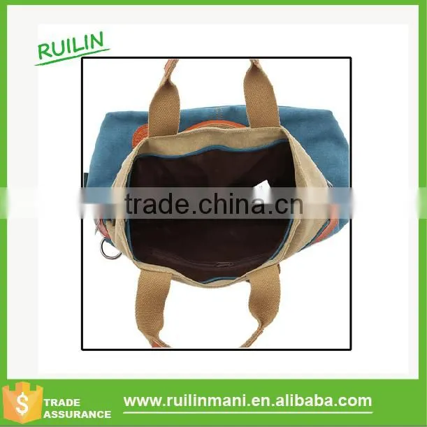 2015 Direct Ladies Canvas Handbag Manufacturers Wholesale