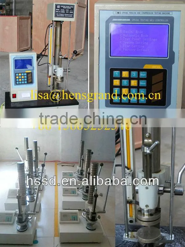 TLS-S digital display manual loading spring machine/srping tester/spring testing machine