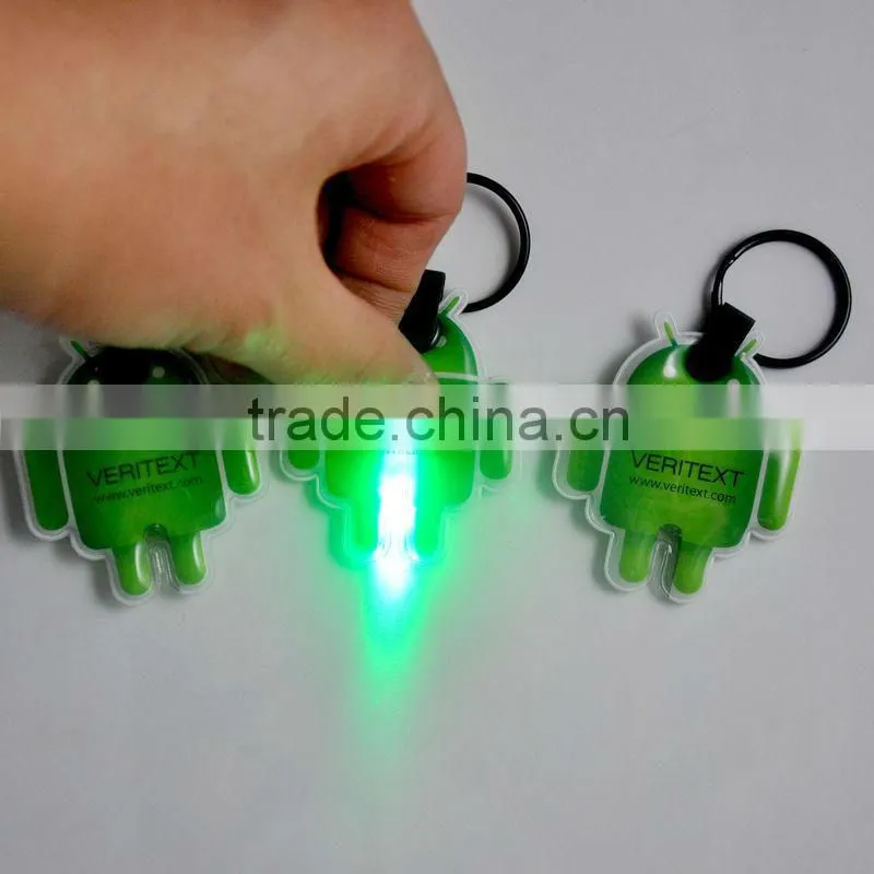 Hot sale concave logo silicone bracelet keychain, silicone wristband keyring