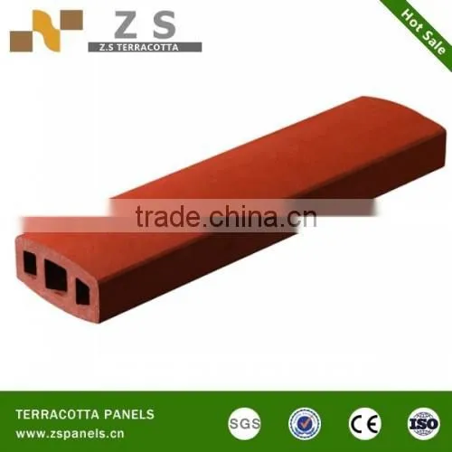 Fire rated louvers, Louver screen , ceramic sticks,Terracotta Sunscreen Louver Terracotta Baguette And Stick for Wall Decoration