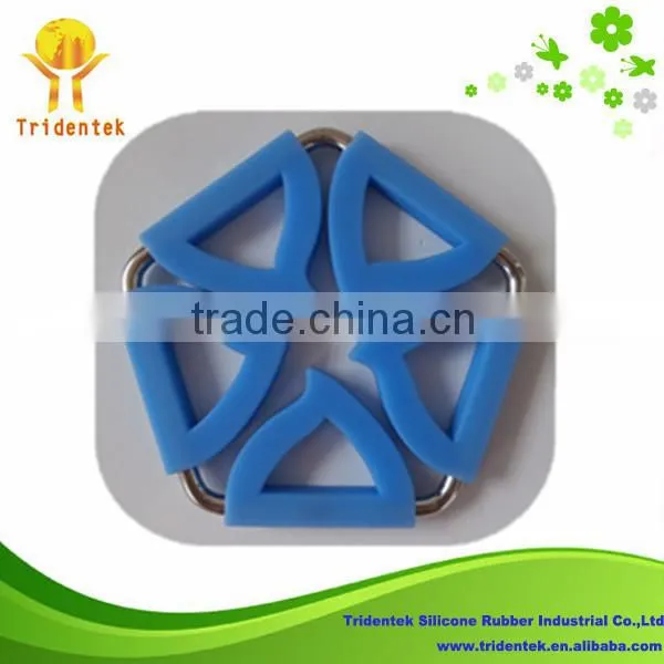 Hot New Products for 2014 Five Star Shape Placemat Silicon Mat