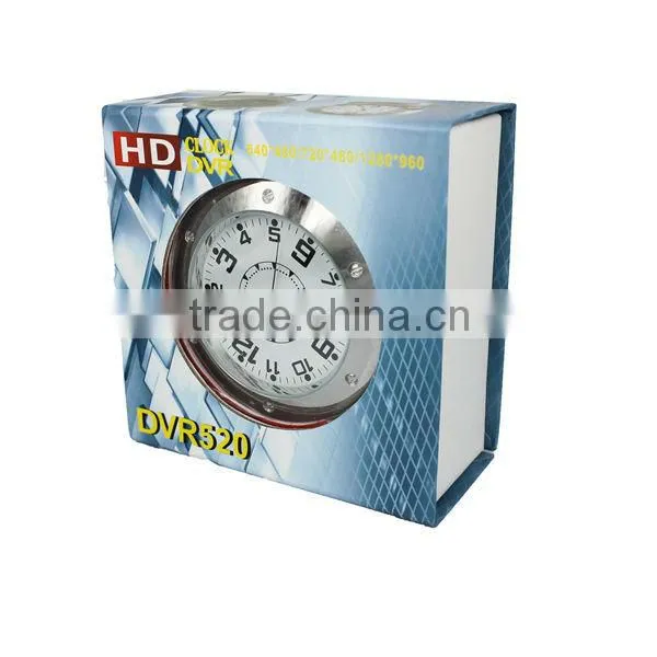 HD Mini Clock DVR Camera Motion Detection Video Recorder Black Hidden Camera