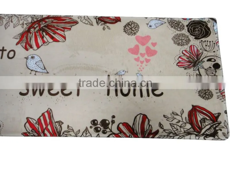 sweet bird christmas kitchen mat