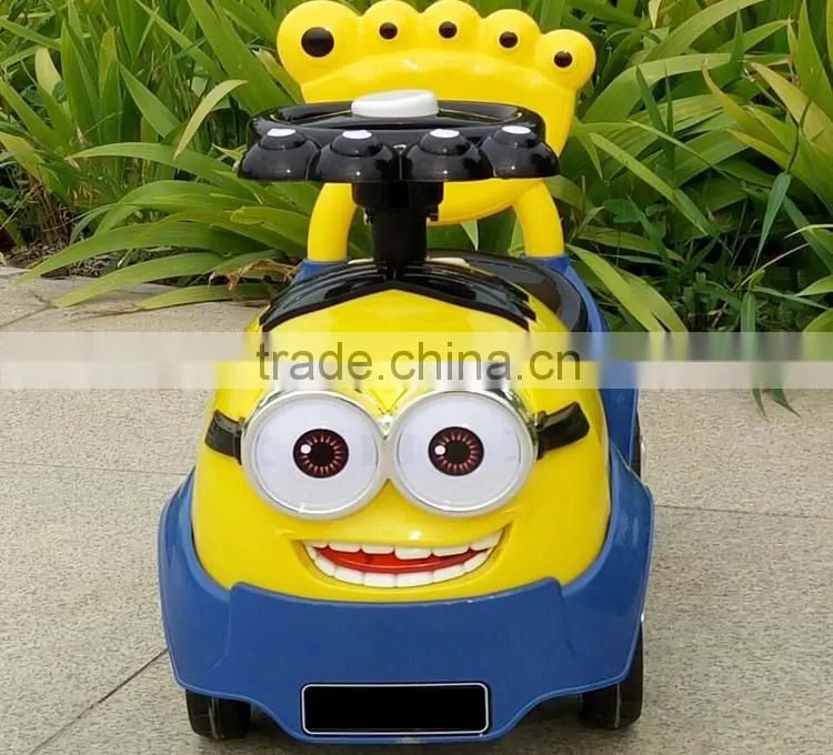 PP plastic 4 wheels car toy for 1~6 years baby ride on