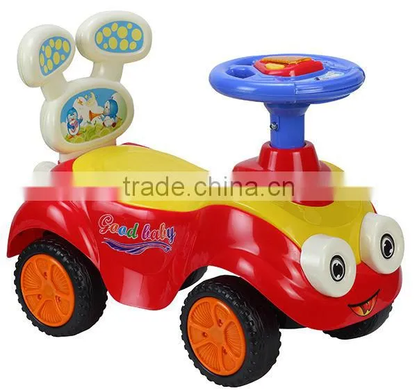 New Hot sale new 4 wheels kids plastic car slide scooter carrier ride on car Q01-2