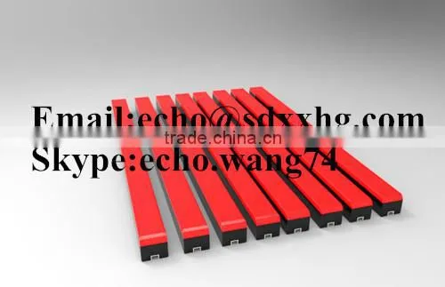 conveyor impact bars/UHMWPE Buffer Strip Impact Bed Bar/Impact Bed for Conveyor