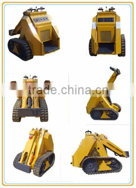 earth moving machinery small garden loader mini loader MS500 for horticulture