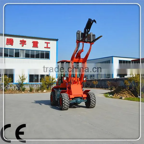 1.8 ton front loader TY18 with 2CBM big bucket loader for sale
