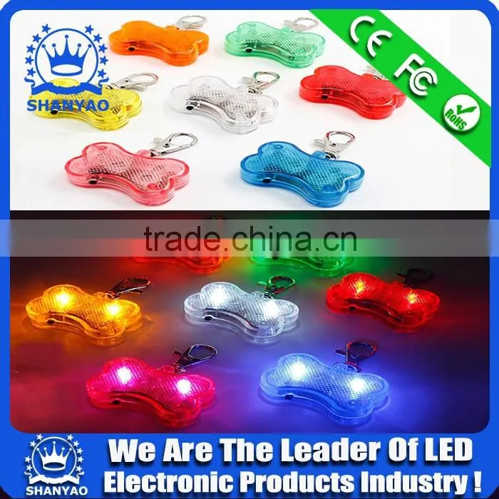 Fashion Led Light Pet ID Tag For Dogs and Cats Joging