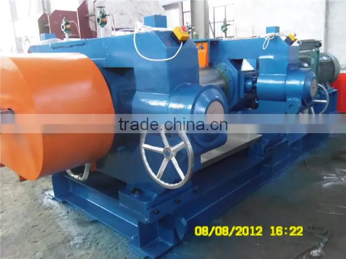 Double driver rubber refining mill/reclaimed rubber production line