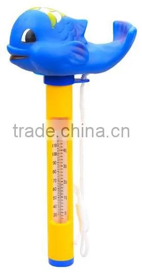LED Floating Swimming Pool Thermometer Spa Thermometer with Cord