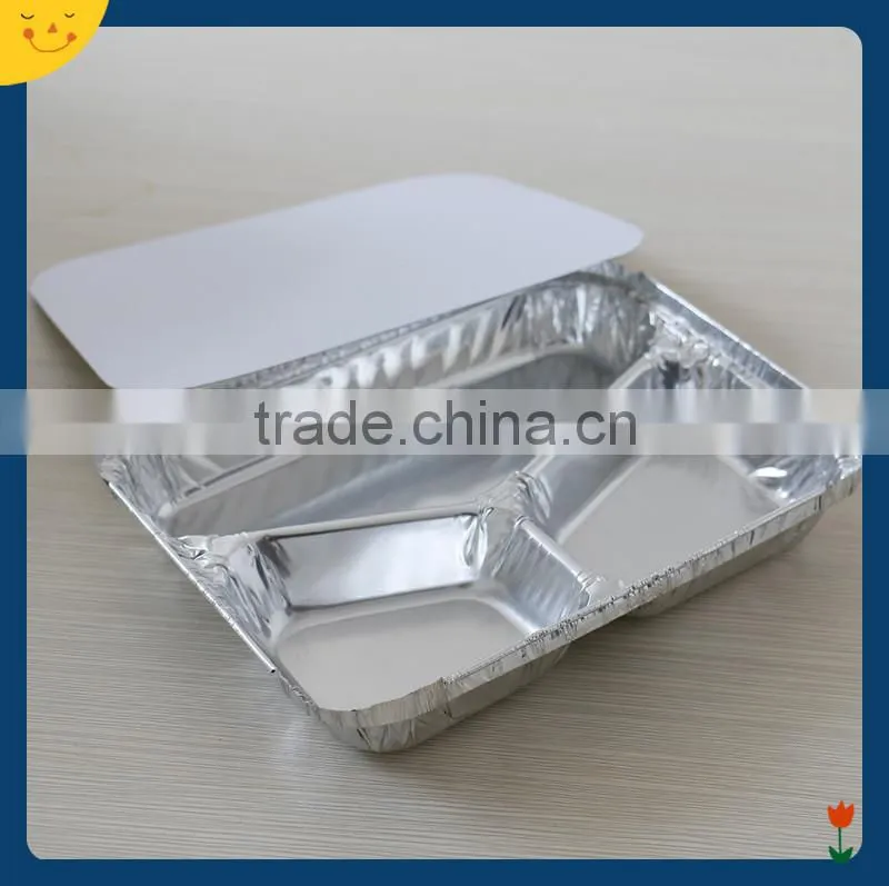 Factory price aluminium foil container for food packaging